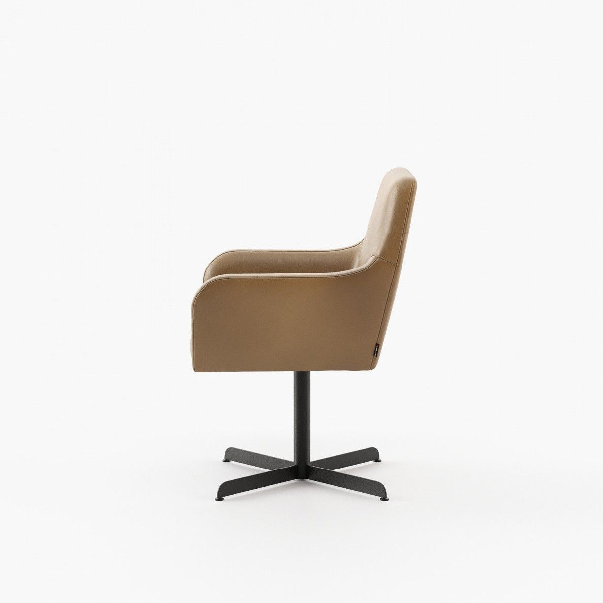 Laskasas ROBSON Dining Chair & Bench Seoul Camel Leather - Araco Interiors