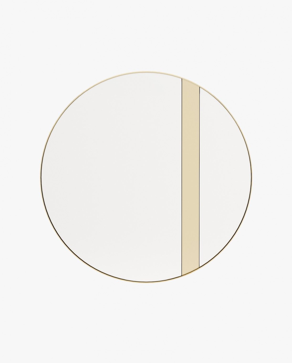 Laskasas ROD Mirror Gilded Polished Stainless Steel - Araco Interiors