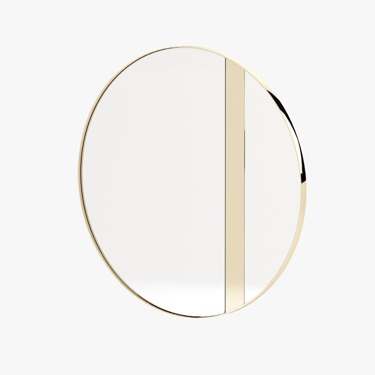 Laskasas ROD Mirror Gilded Polished Stainless Steel - Araco Interiors