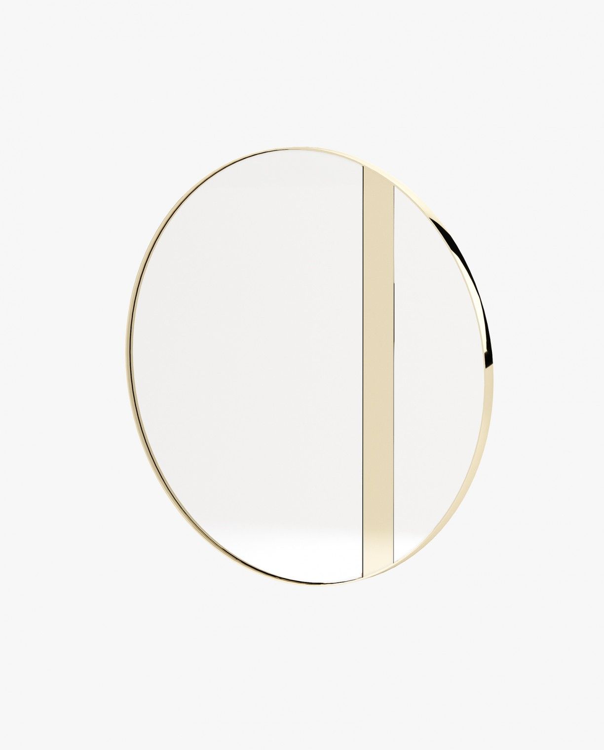 Laskasas ROD Mirror Gilded Polished Stainless Steel - Araco Interiors