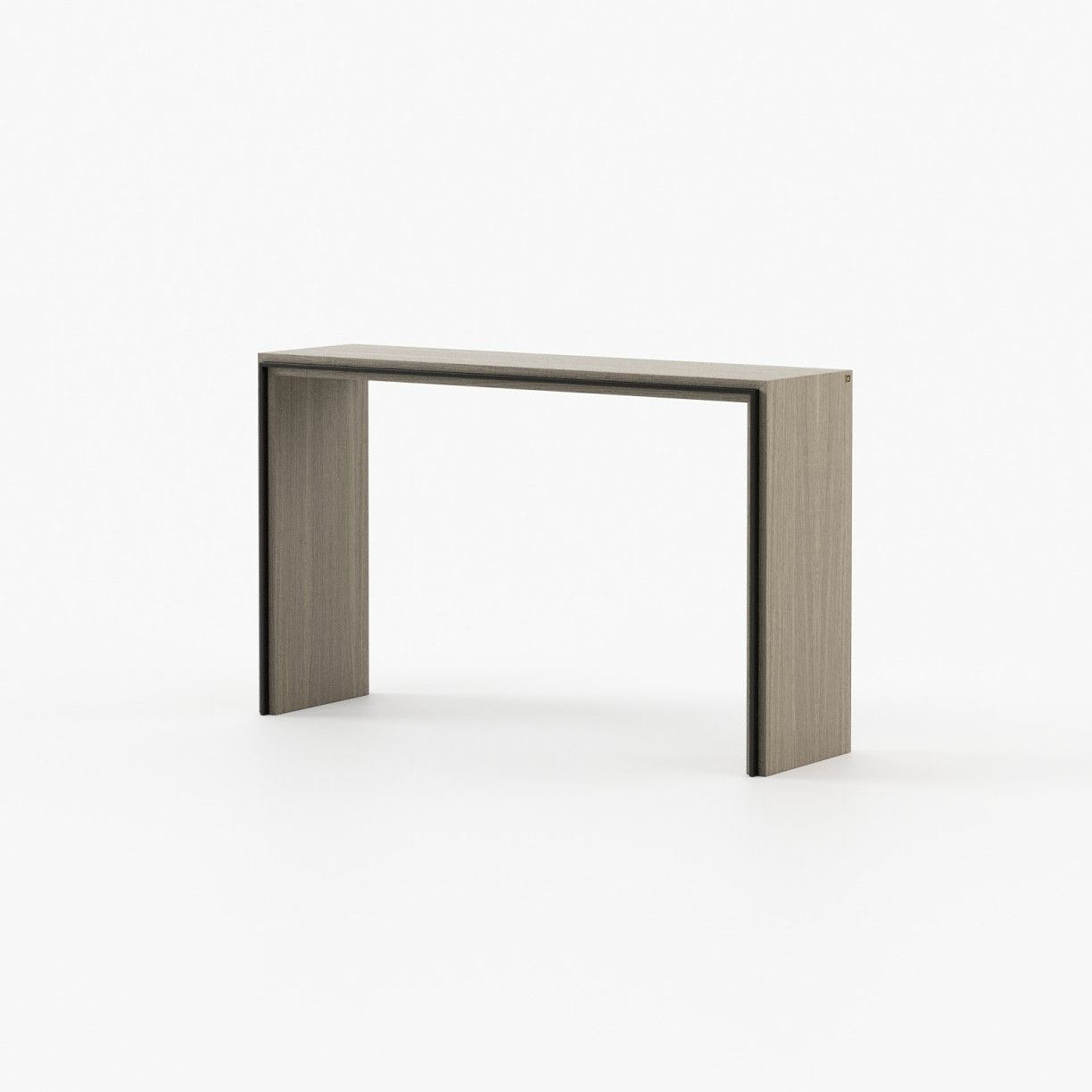 Laskasas RORY Console Table Aged Oak Veneer Matte - Araco Interiors