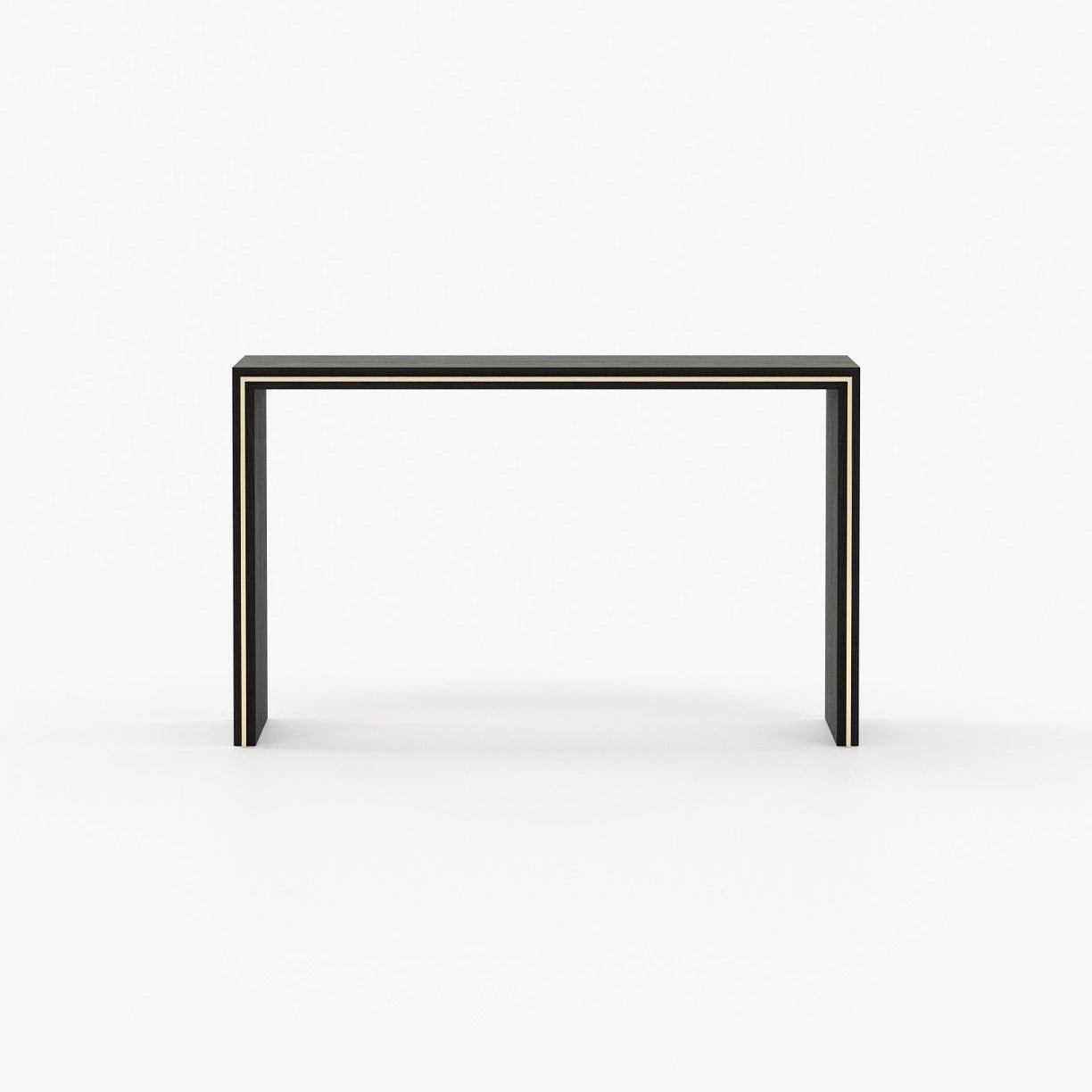 Laskasas RORY Console Table Black Ash Veneer Matte - Araco Interiors