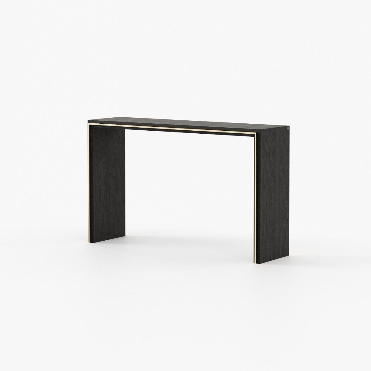Laskasas RORY Console Table Black Ash Veneer Matte - Araco Interiors
