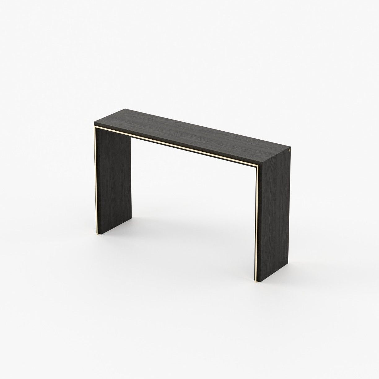 Laskasas RORY Console Table Black Ash Veneer Matte - Araco Interiors