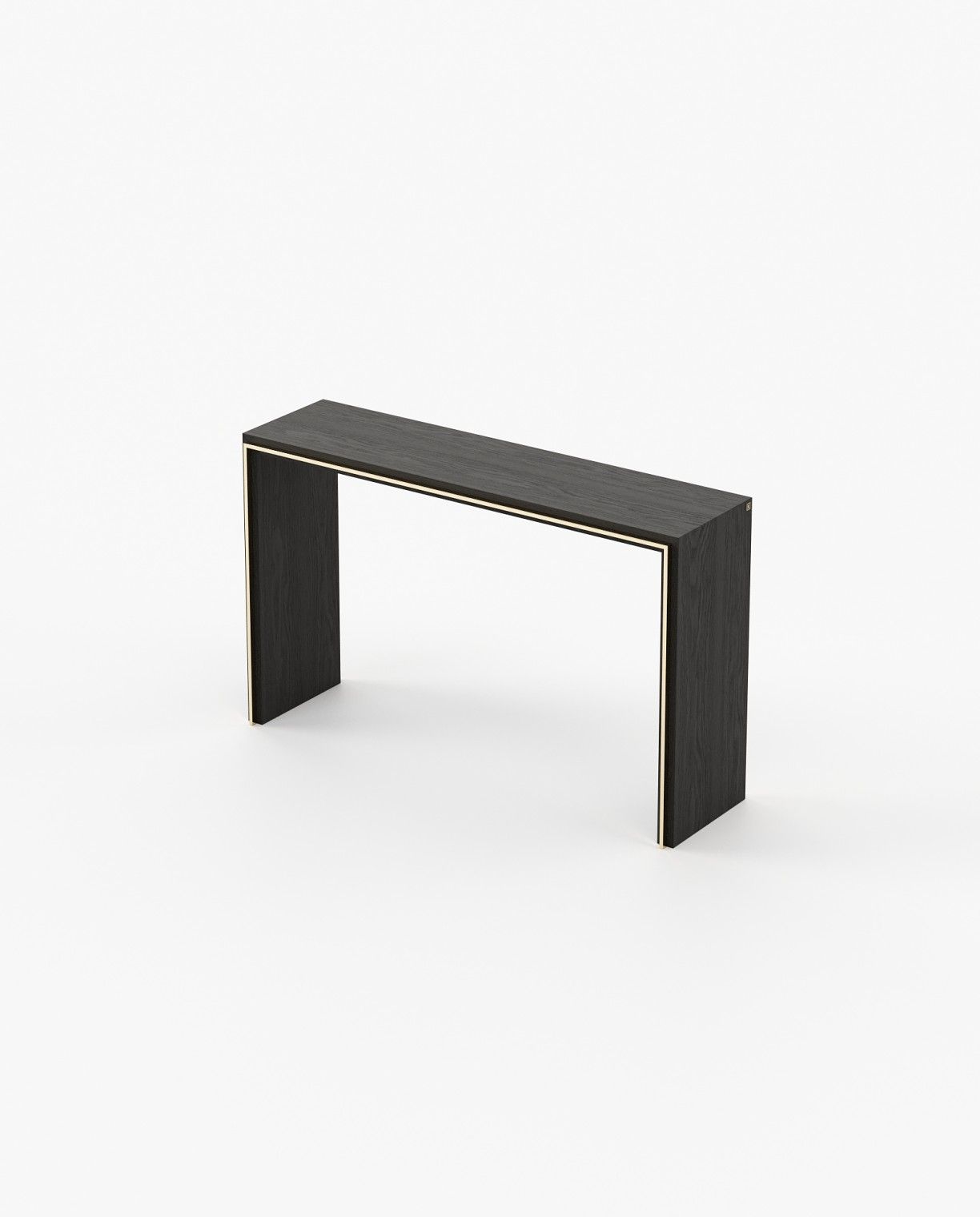 Laskasas RORY Console Table Black Ash Veneer Matte - Araco Interiors