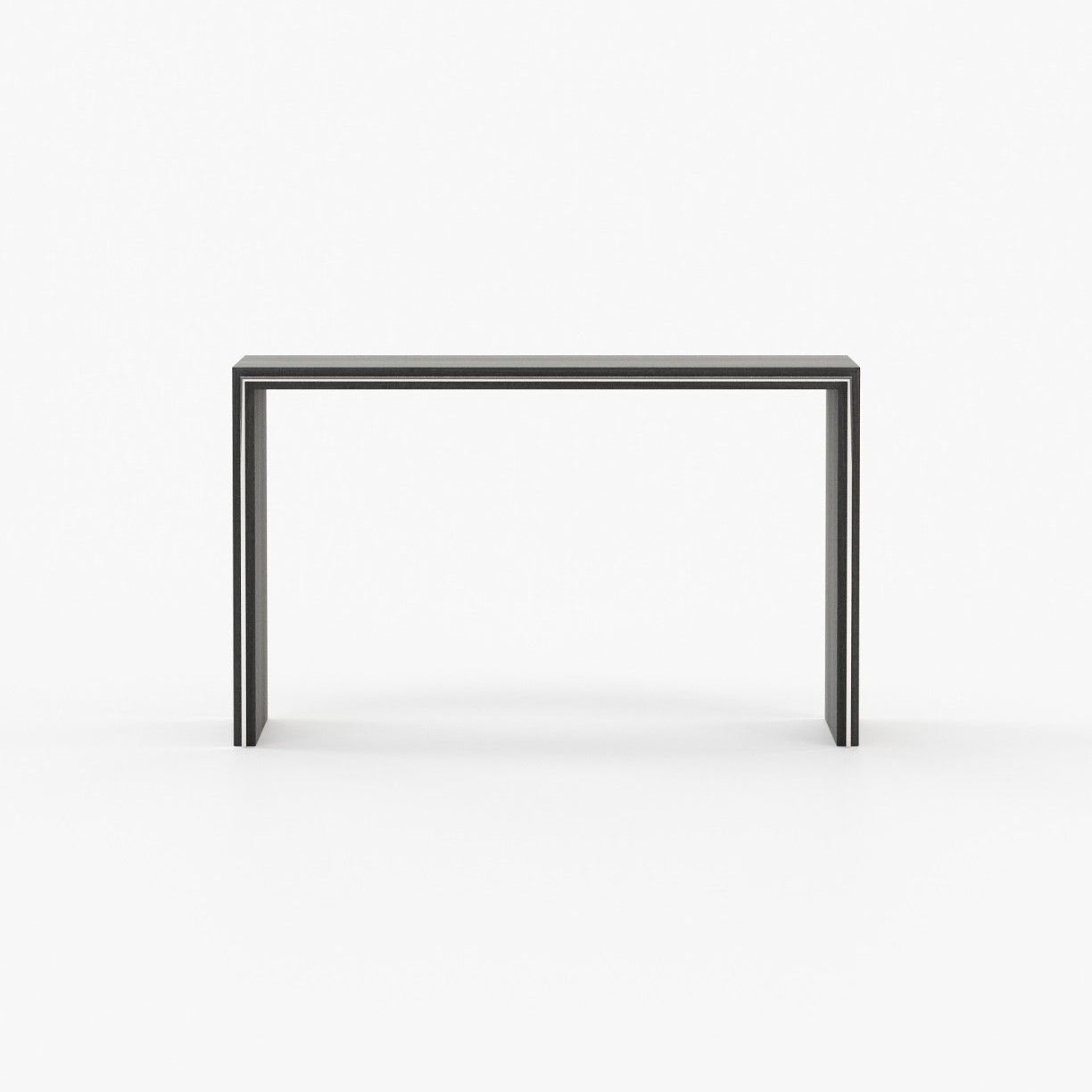 Laskasas RORY Console Table Grey Eucalyptus Veneer Matte - Araco Interiors
