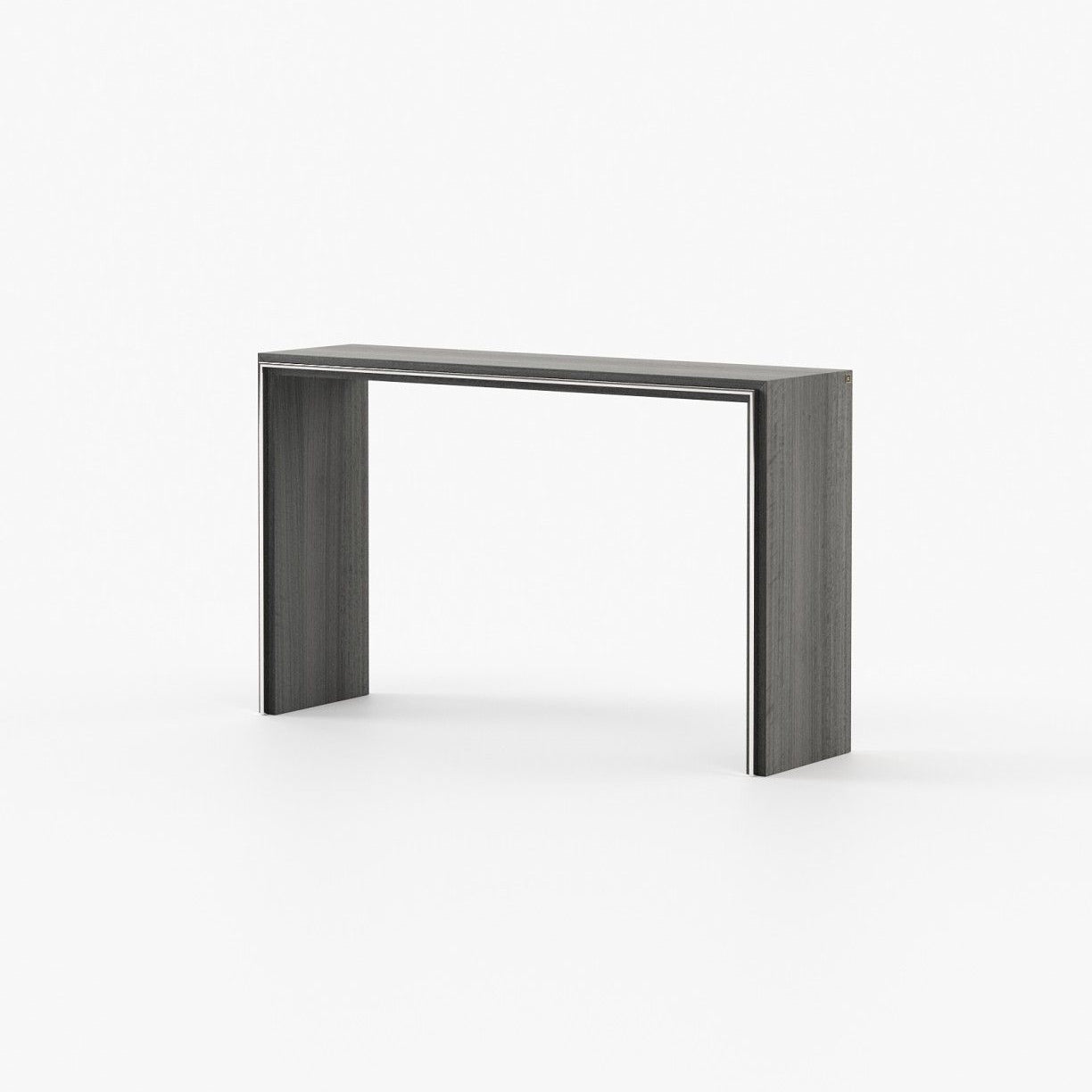 Laskasas RORY Console Table Grey Eucalyptus Veneer Matte - Araco Interiors