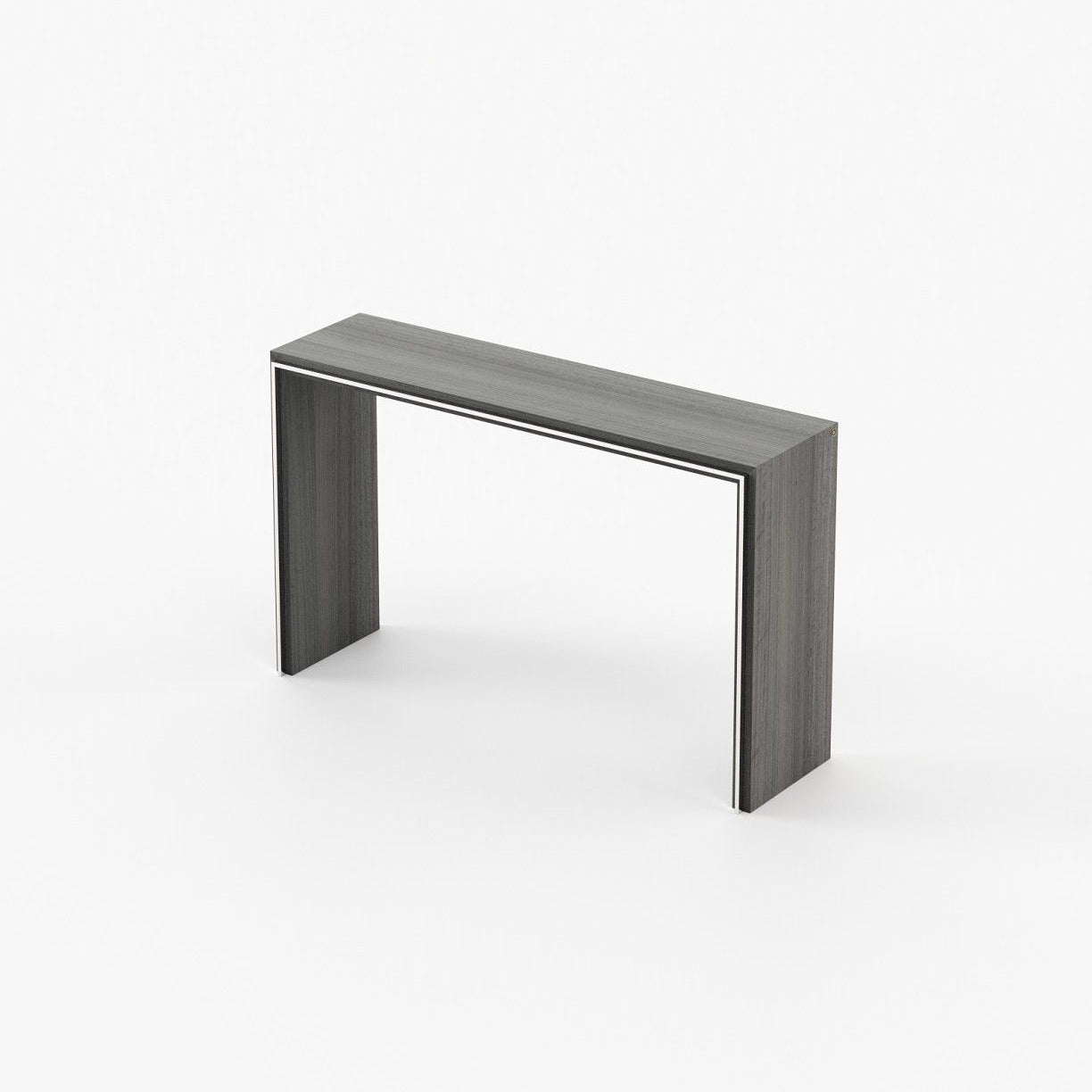 Laskasas RORY Console Table Grey Eucalyptus Veneer Matte - Araco Interiors