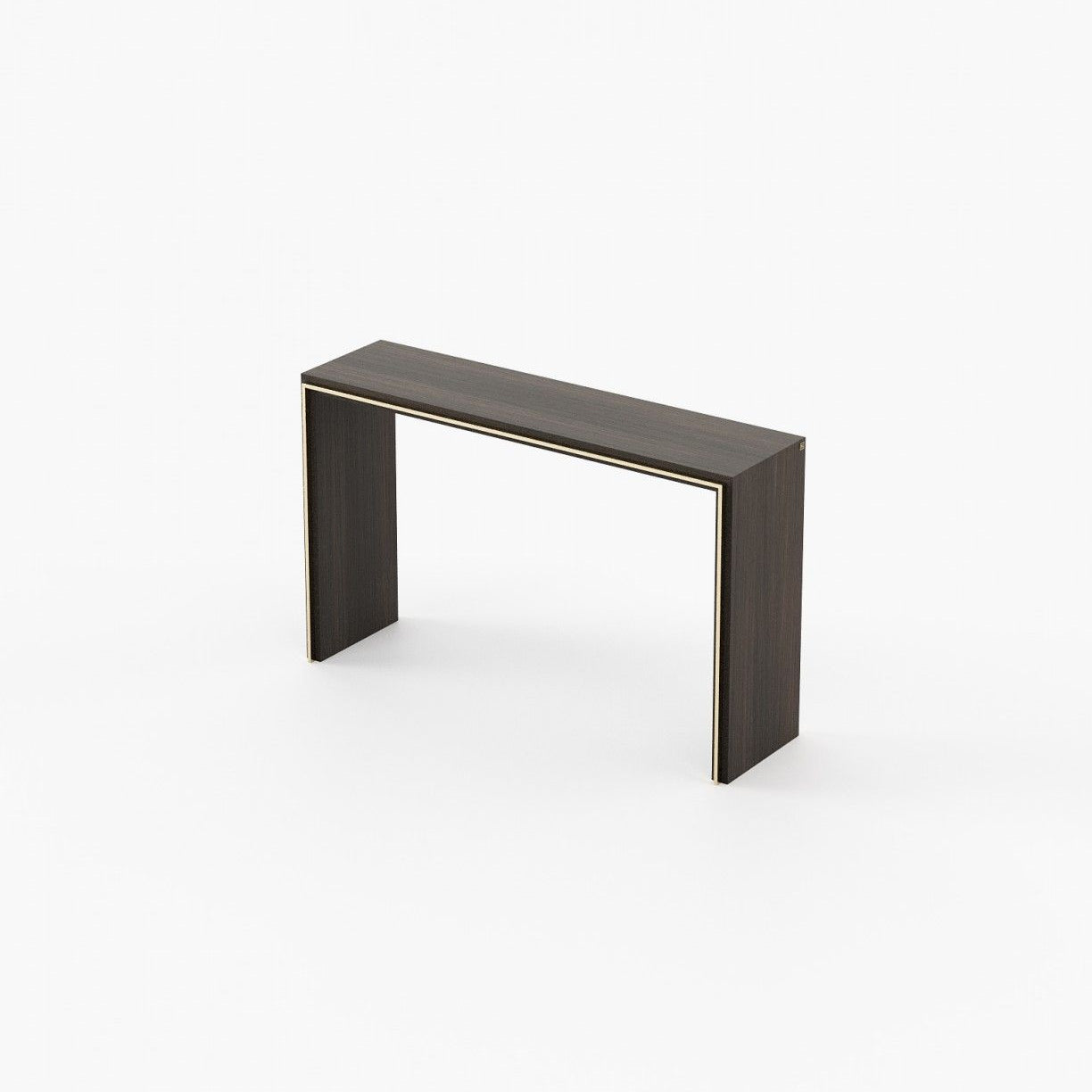 Laskasas RORY Console Table Smoked Oak Veneer Matte - Araco Interiors