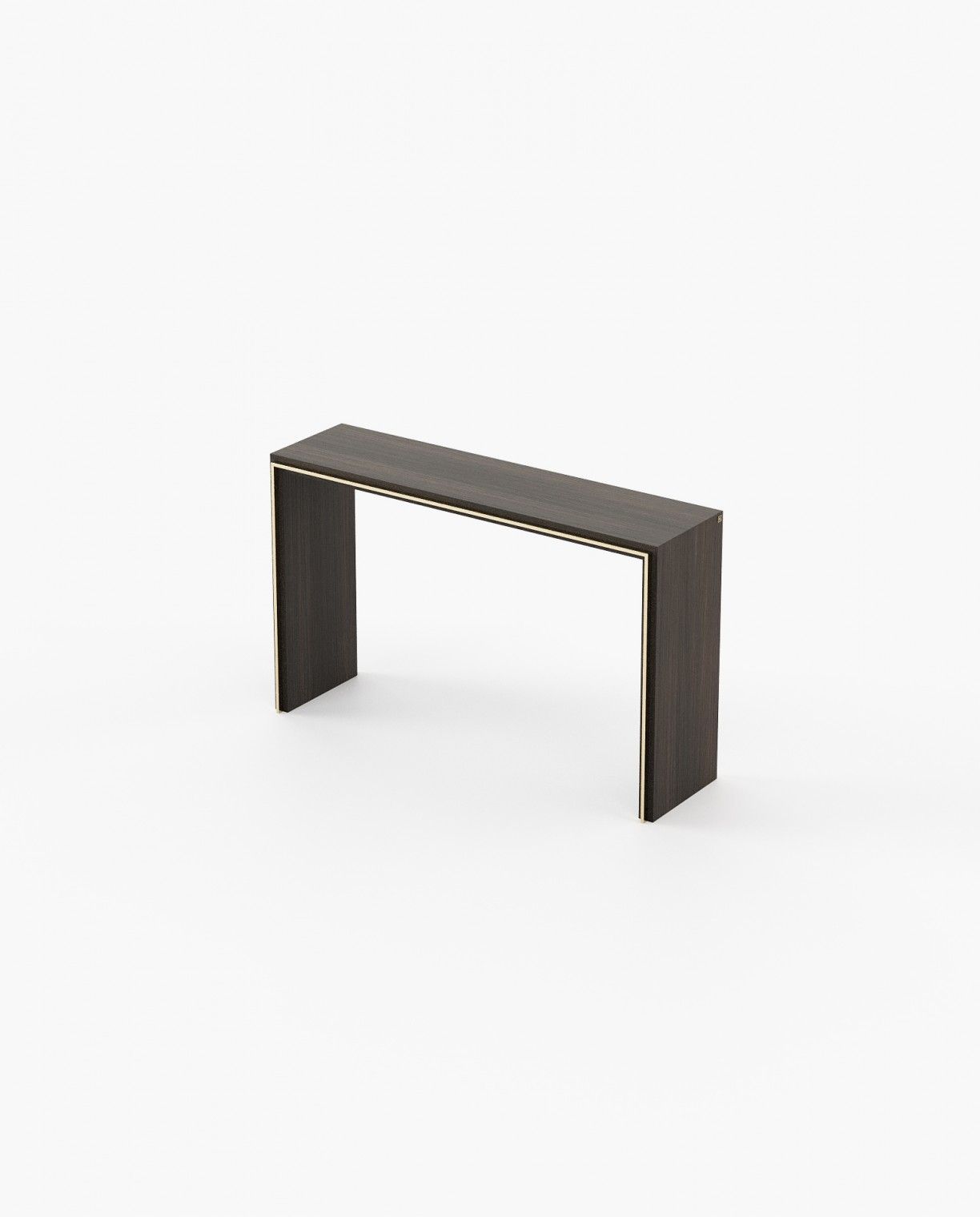 Laskasas RORY Console Table Smoked Oak Veneer Matte - Araco Interiors
