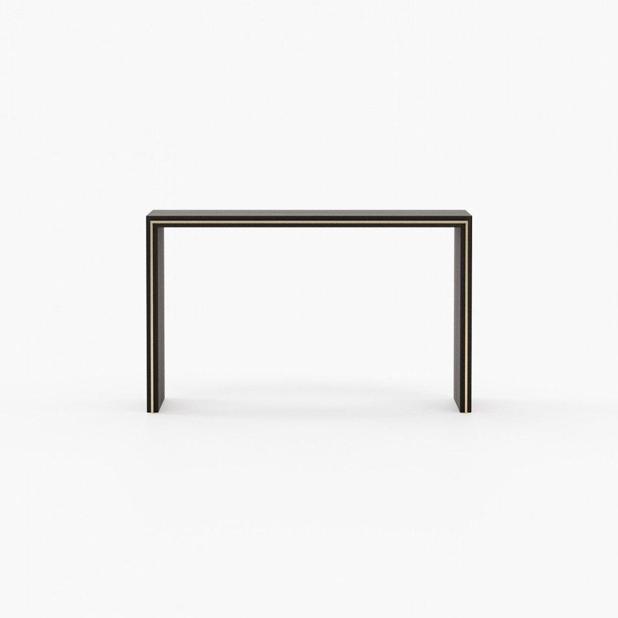 Laskasas RORY Console Table Smoked Oak Veneer Matte - Araco Interiors