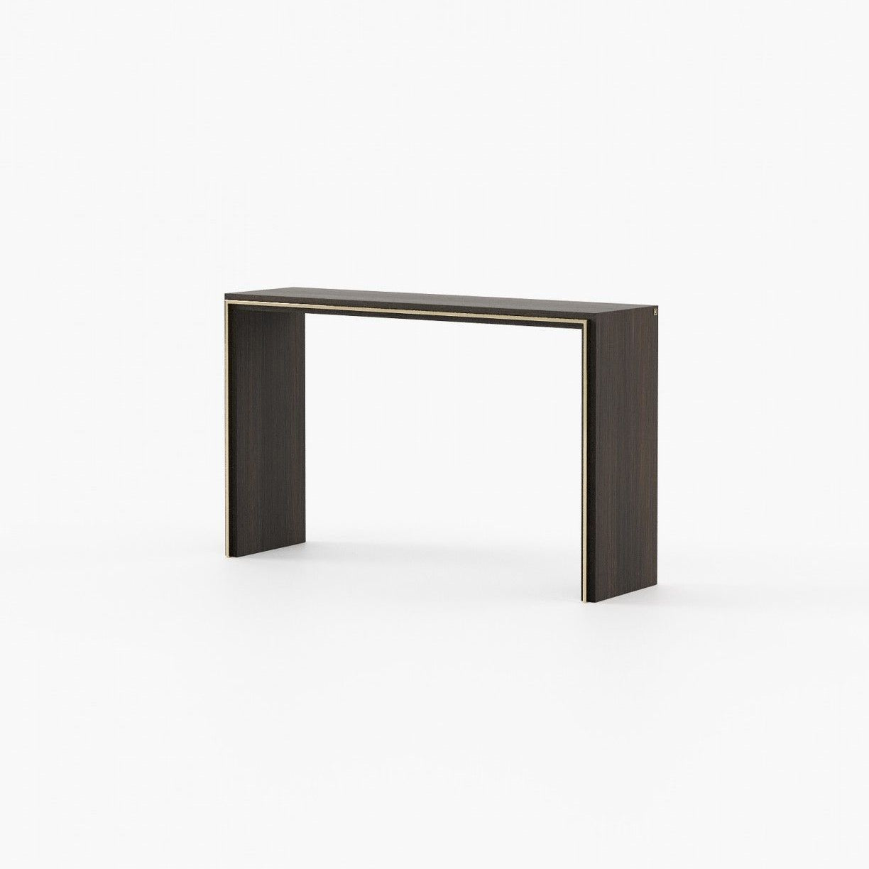 Laskasas RORY Console Table Smoked Oak Veneer Matte - Araco Interiors