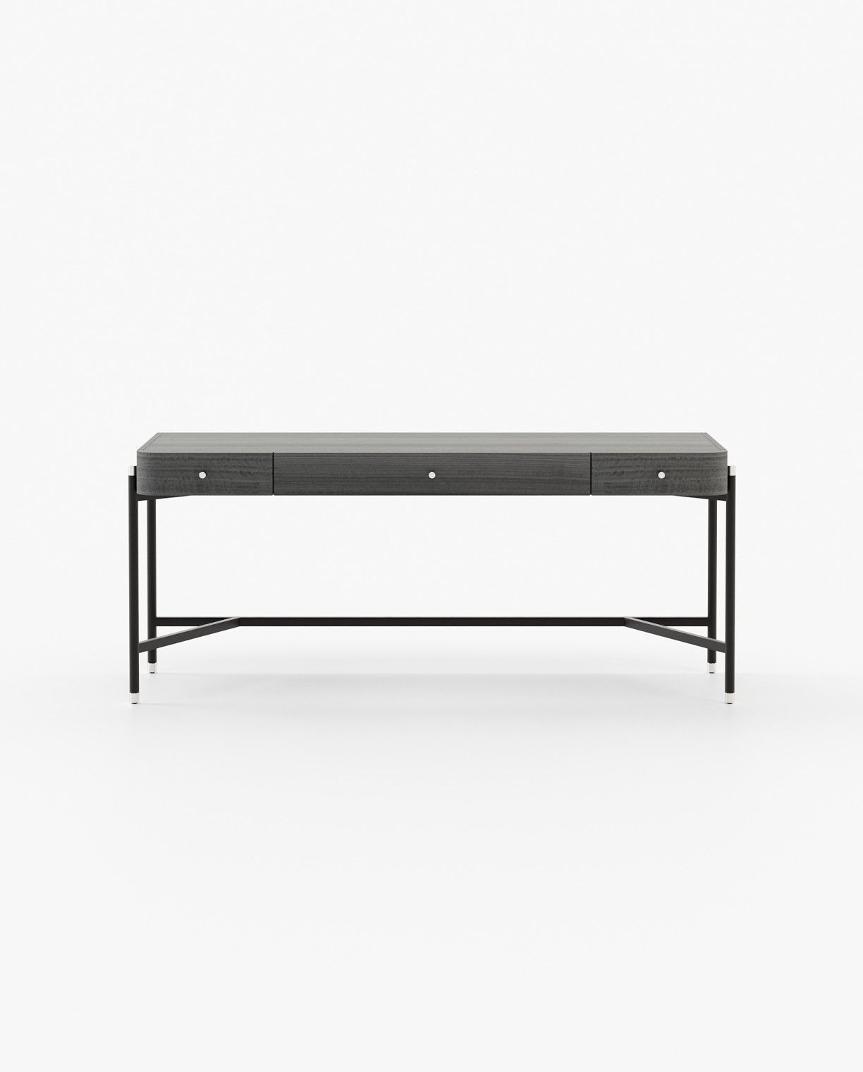 Laskasas ROSIE Desk Grey Eucalyptus Veneer Matte - Araco Interiors