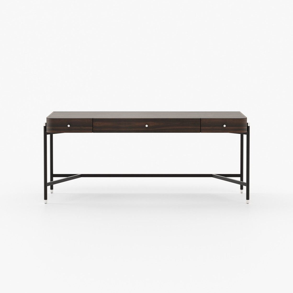 Laskasas ROSIE Desk Smoked Eucalyptus Veneer Matte - Araco Interiors