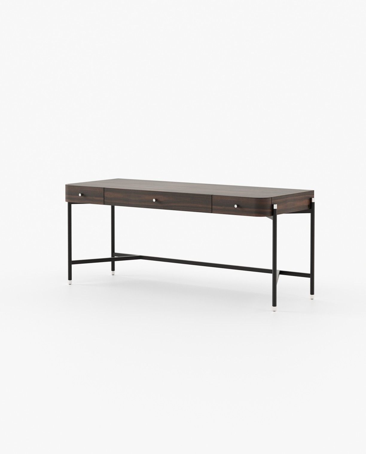 Laskasas ROSIE Desk Smoked Eucalyptus Veneer Matte - Araco Interiors