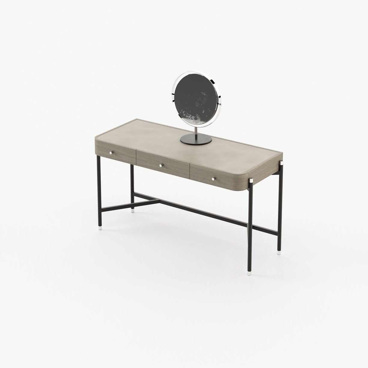 Laskasas ROSIE Dressing Table Aged Oak Veneer Matte - Araco Interiors