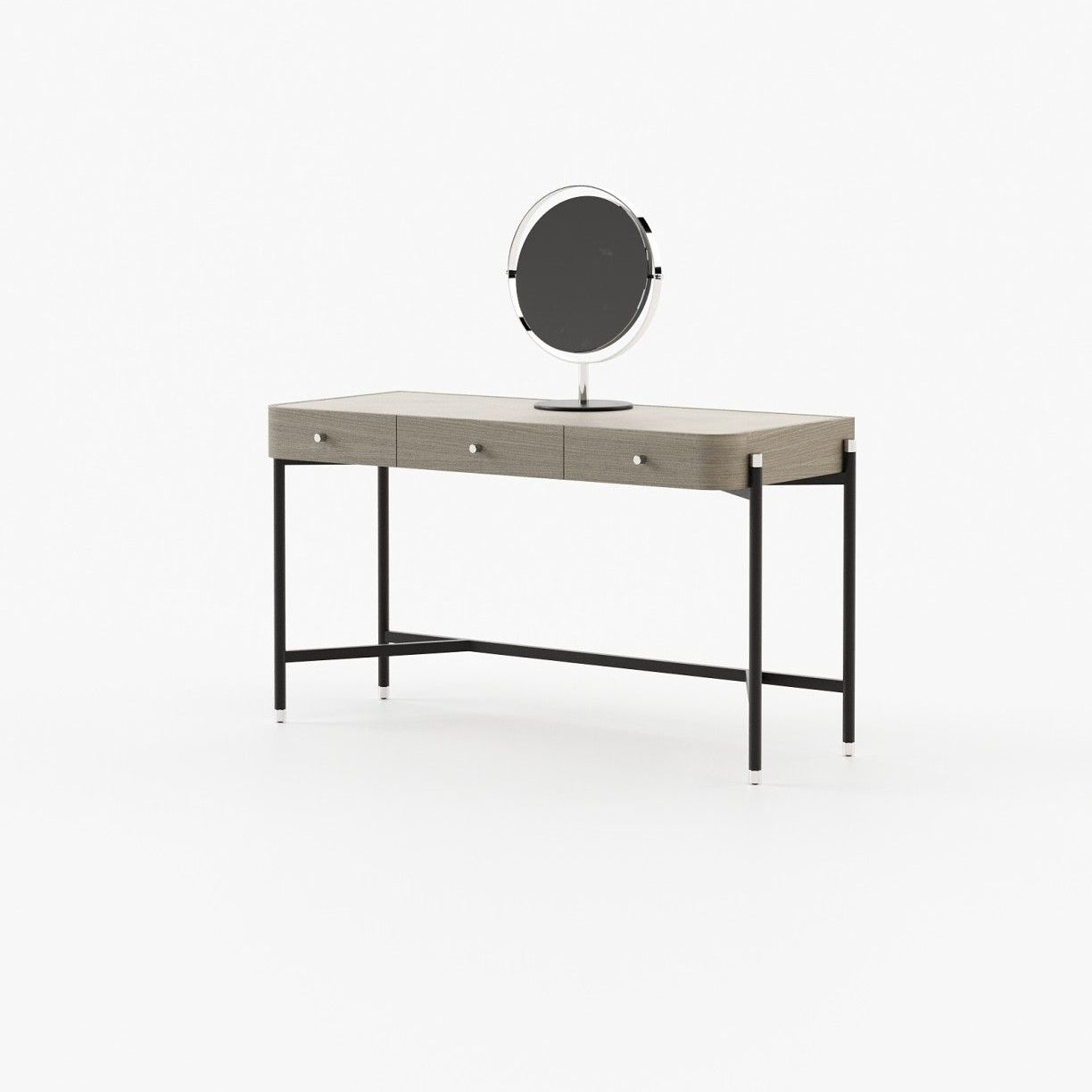 Laskasas ROSIE Dressing Table Aged Oak Veneer Matte - Araco Interiors