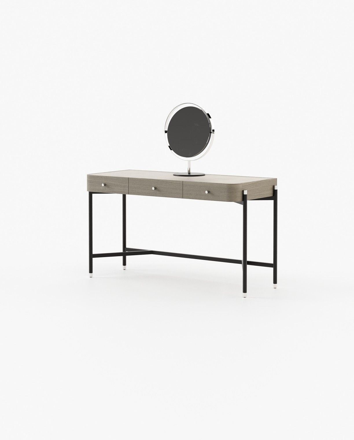 Laskasas ROSIE Dressing Table Aged Oak Veneer Matte - Araco Interiors