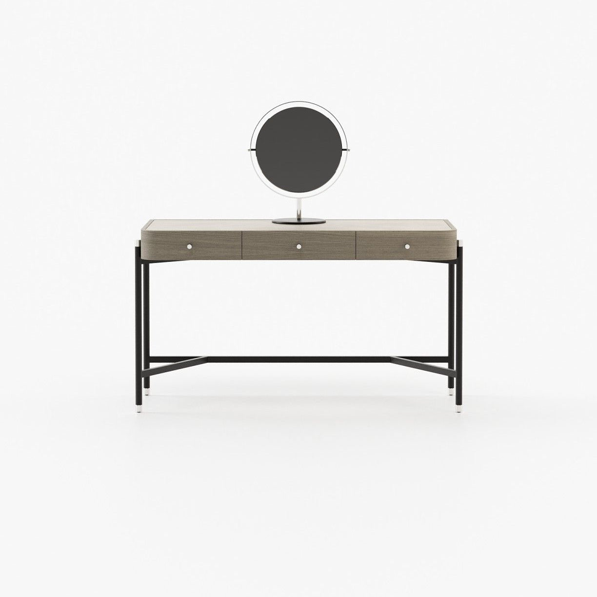 Laskasas ROSIE Dressing Table Aged Oak Veneer Matte - Araco Interiors