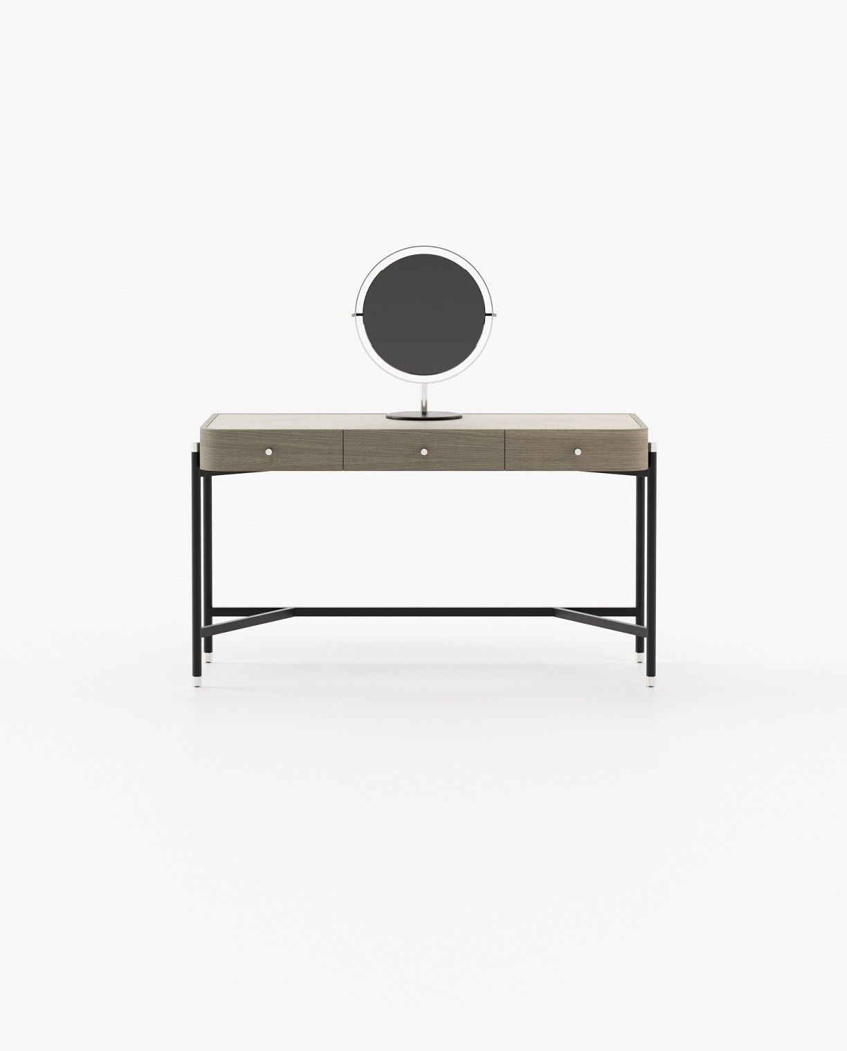 Laskasas ROSIE Dressing Table Aged Oak Veneer Matte - Araco Interiors