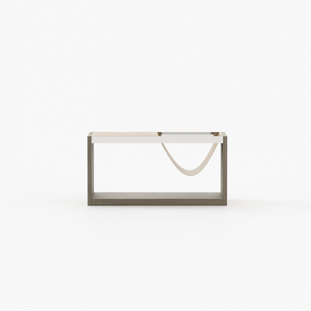 Laskasas RYAN Storage Unit Aged Oak Veneer Matte - Araco Interiors