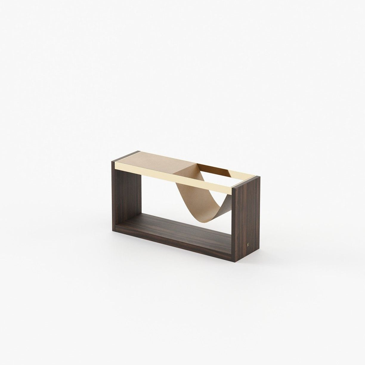 Laskasas RYAN Storage Unit Smoked Eucalyptus Veneer Matte - Araco Interiors