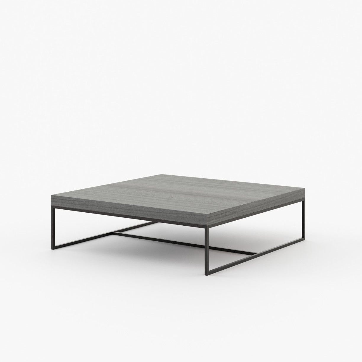 Laskasas S. PAULO Coffee Table Grey Eucalyptus Veneer Matte - Araco Interiors