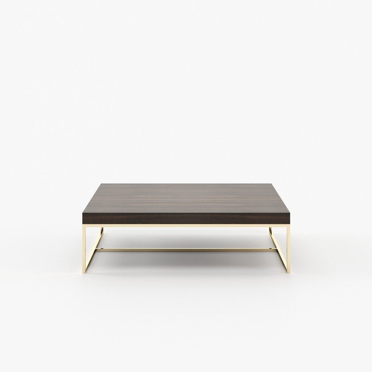 Laskasas S. PAULO Coffee Table Smoked Eucalyptus Veneer Matte - Araco Interiors