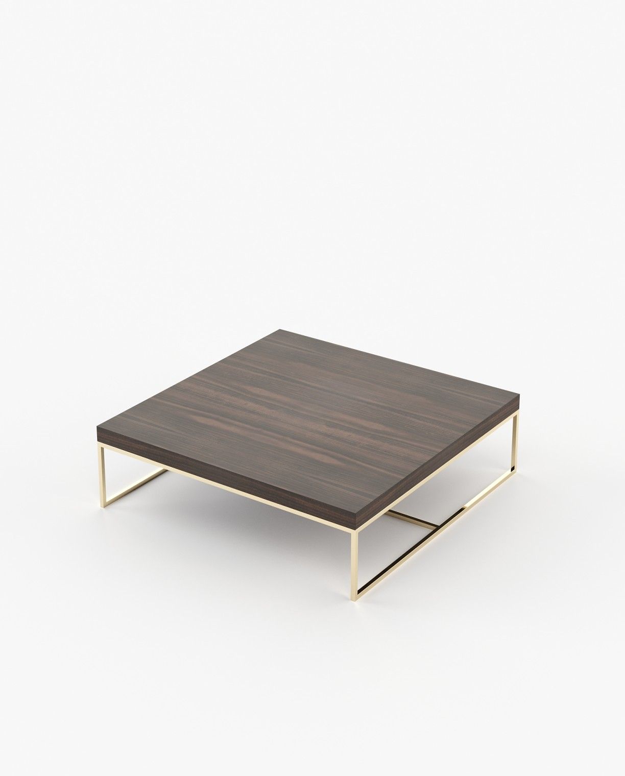 Laskasas S. PAULO Coffee Table Smoked Eucalyptus Veneer Matte - Araco Interiors