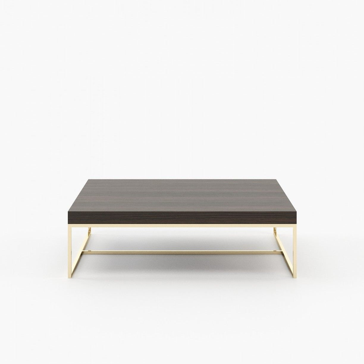 Laskasas S. PAULO Coffee Table Smoked Oak Veneer Matte - Araco Interiors