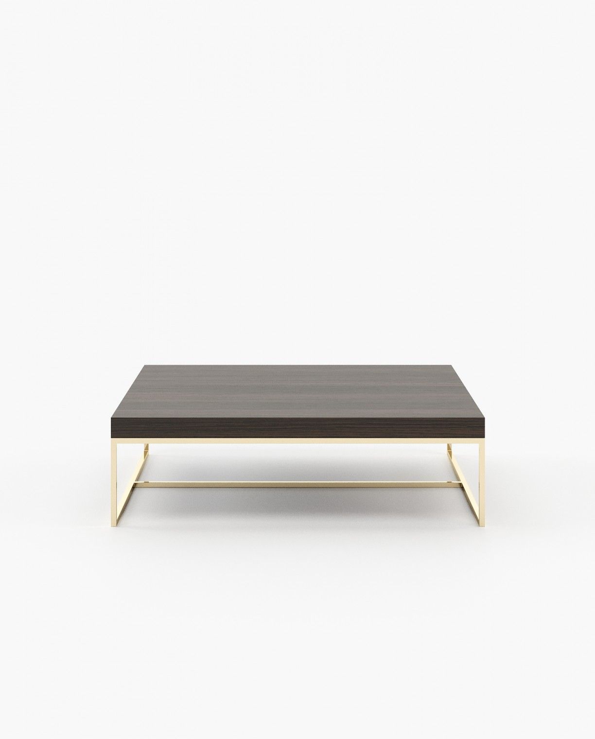 Laskasas S. PAULO Coffee Table Smoked Oak Veneer Matte - Araco Interiors
