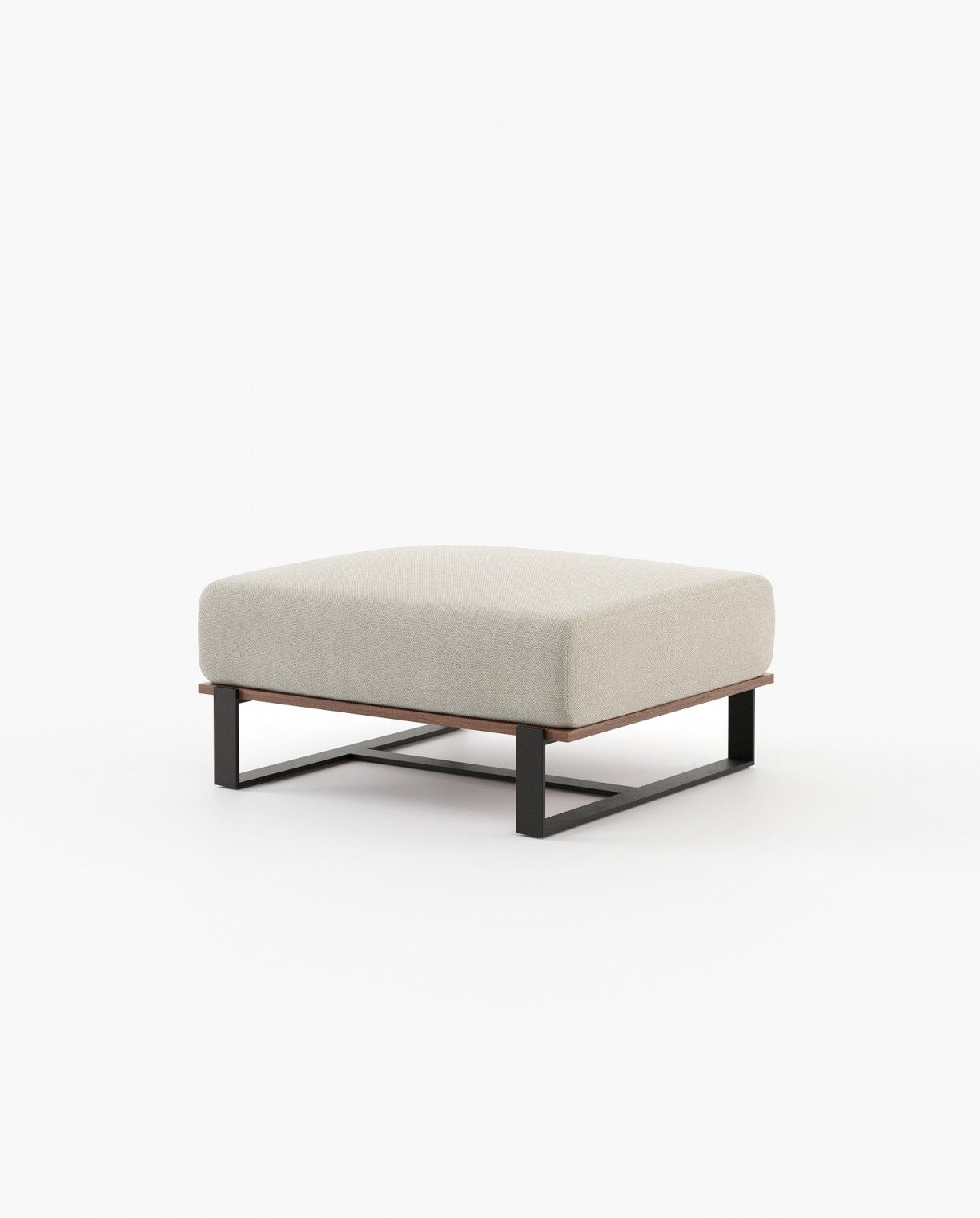Laskasas SALIM pouf module Outdoor Talin Sand - Araco Interiors