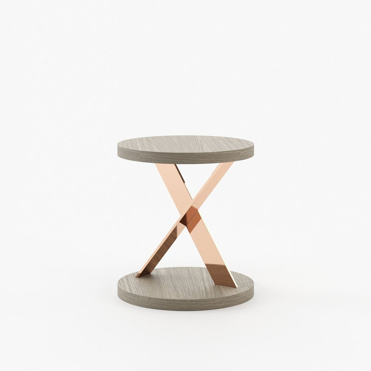 Laskasas SALLY Nest & Side Table Aged Oak Veneer Matte - Araco Interiors