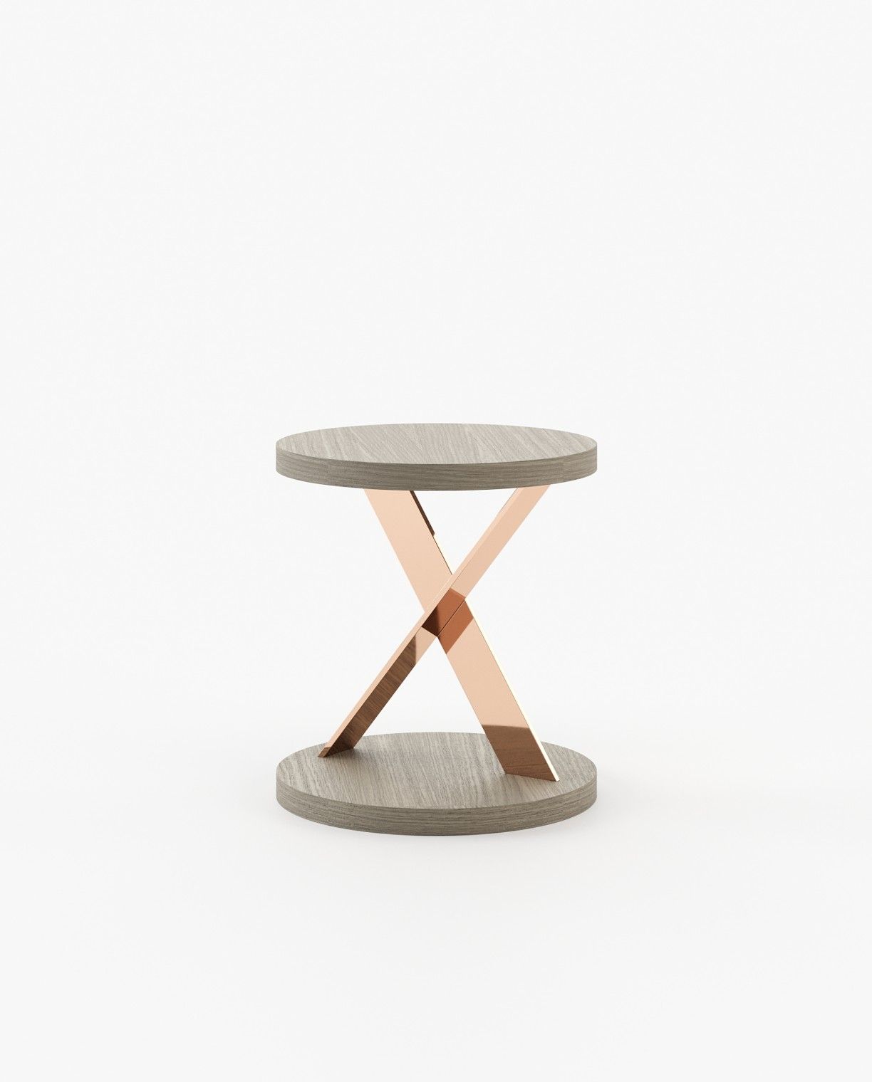 Laskasas SALLY Nest & Side Table Aged Oak Veneer Matte - Araco Interiors