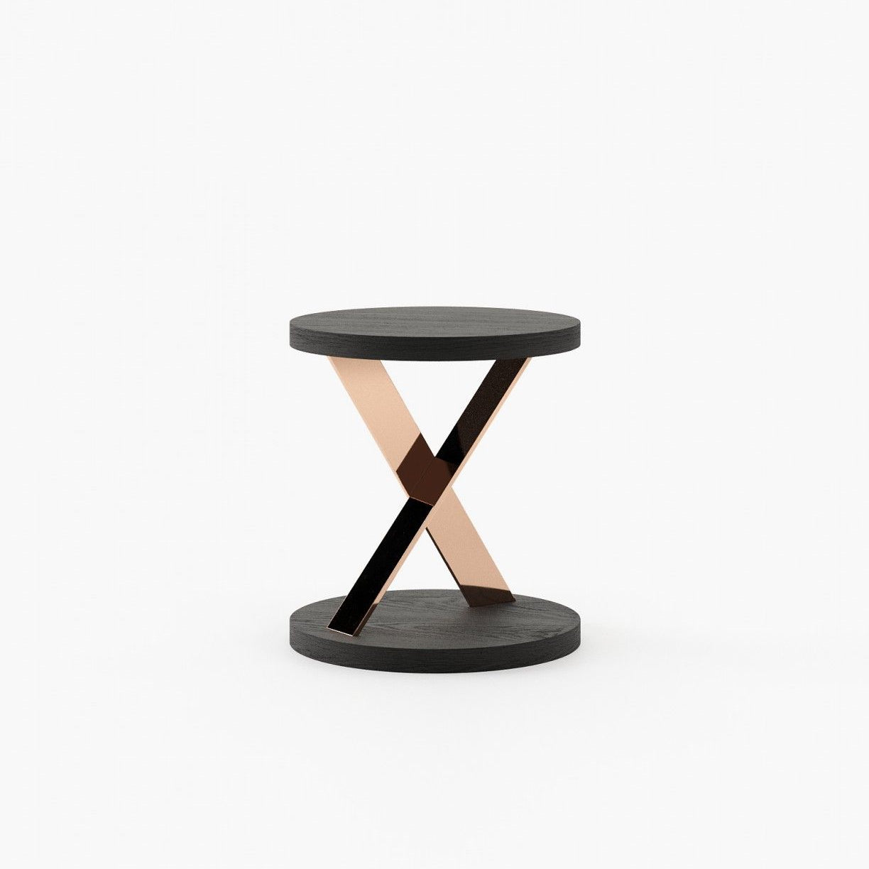 Laskasas SALLY Nest & Side Table Grey Eucalyptus Veneer Matte - Araco Interiors