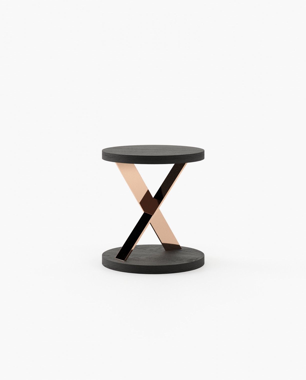 Laskasas SALLY Nest & Side Table Grey Eucalyptus Veneer Matte - Araco Interiors