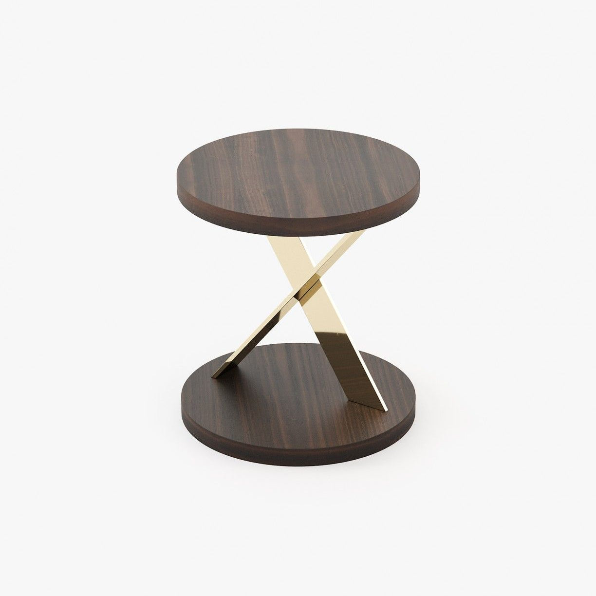 Laskasas SALLY Nest & Side Table Smoked Eucalyptus Veneer Matte - Araco Interiors
