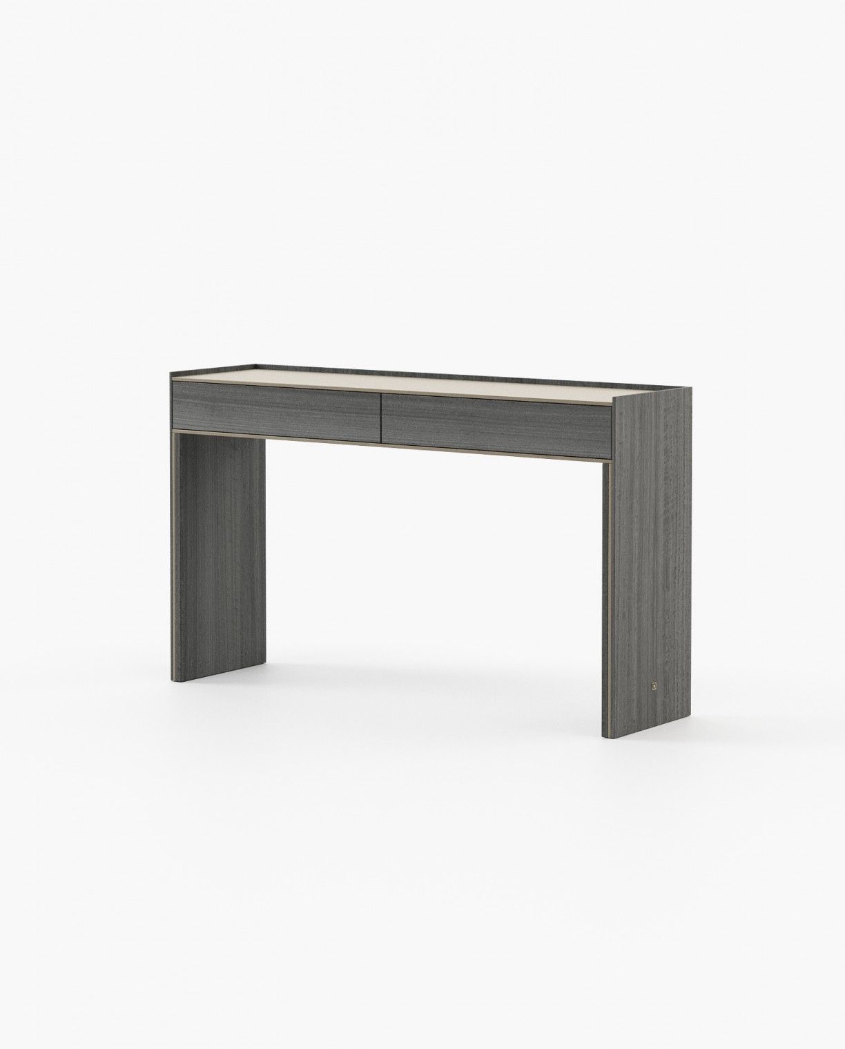 Laskasas SAMOS Console Table Grey Eucalyptus Veneer Matte - Araco Interiors