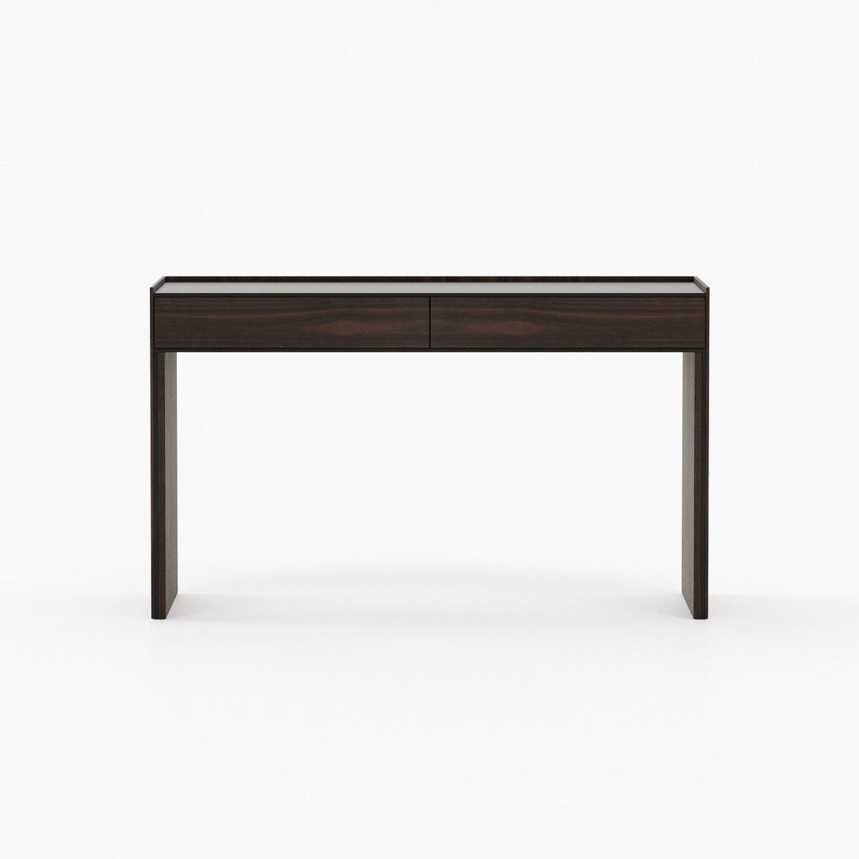 Laskasas SAMOS Console Table Smoked Eucalyptus Veneer Matte - Araco Interiors