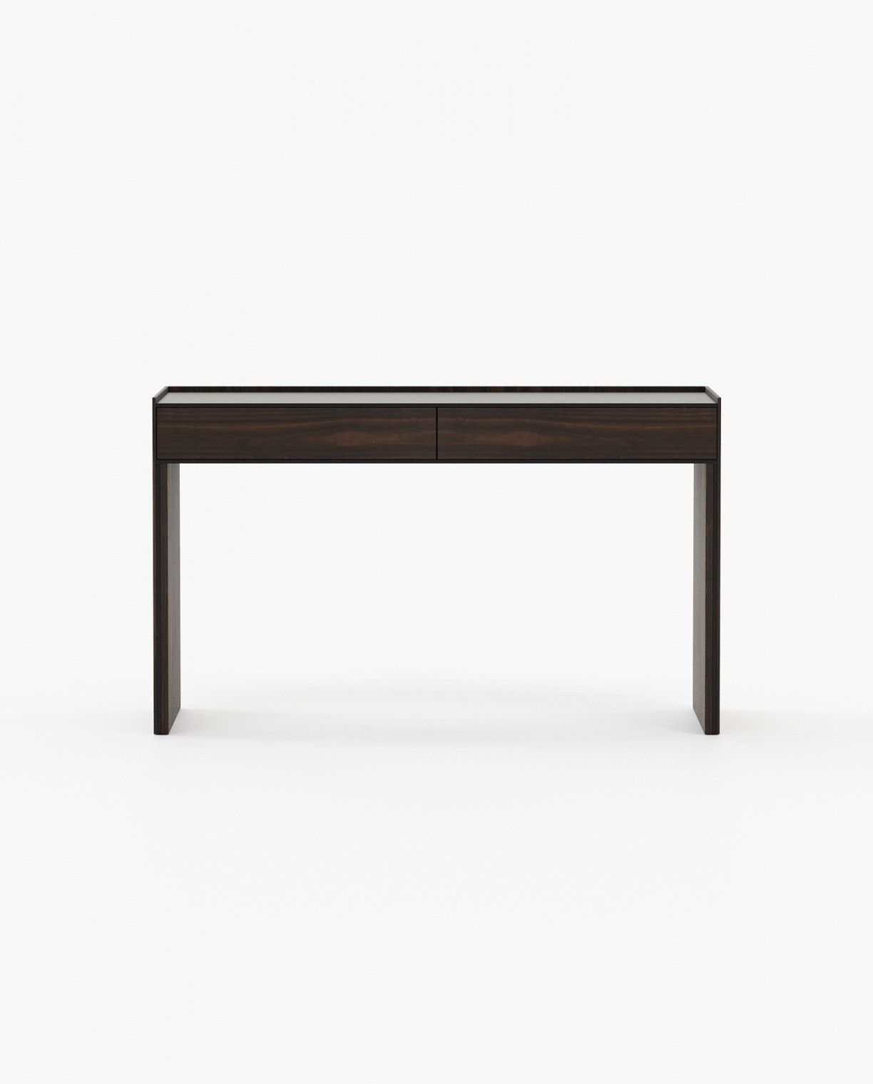 Laskasas SAMOS Console Table Smoked Eucalyptus Veneer Matte - Araco Interiors