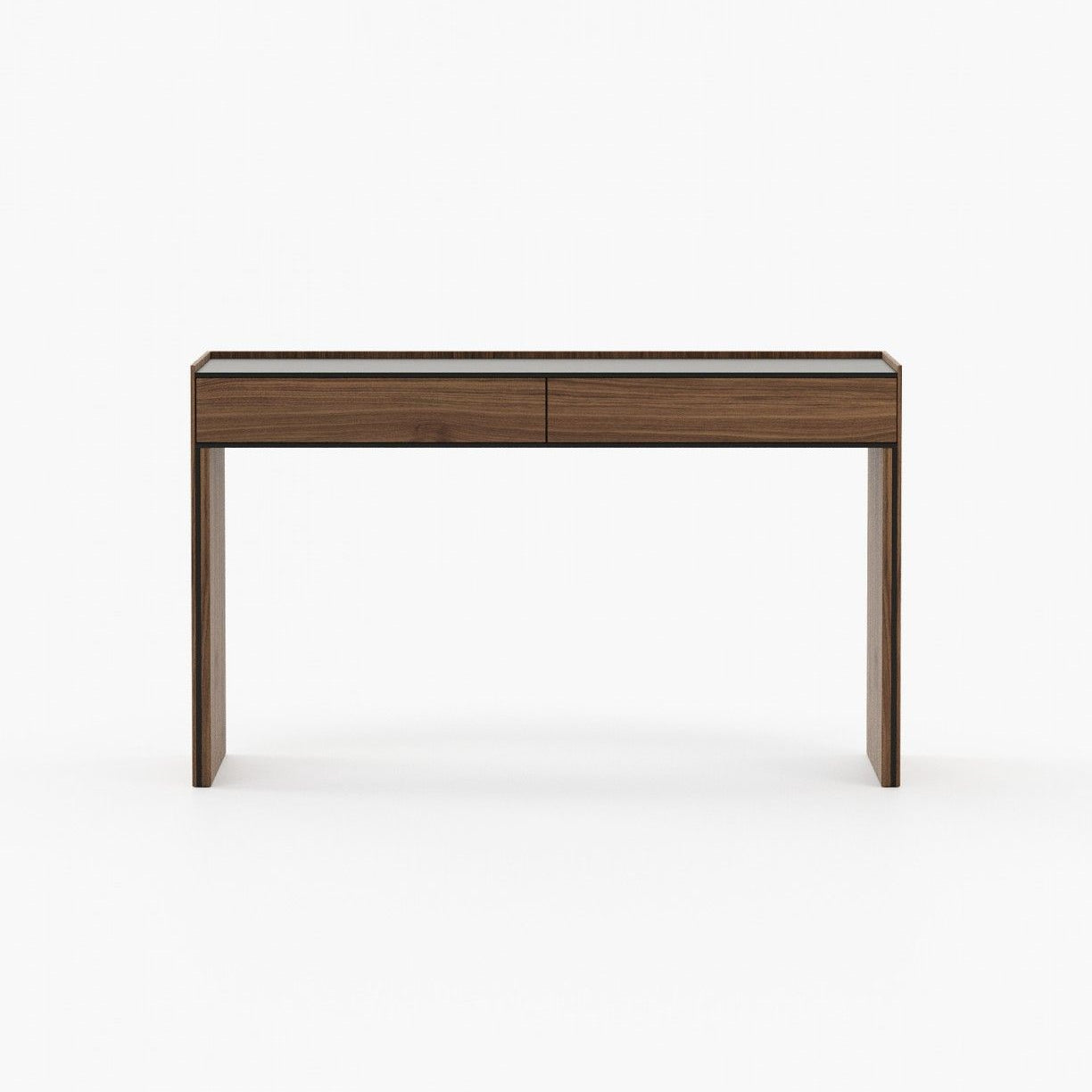 Laskasas SAMOS Console Table Walnut Veneer Matte - Araco Interiors