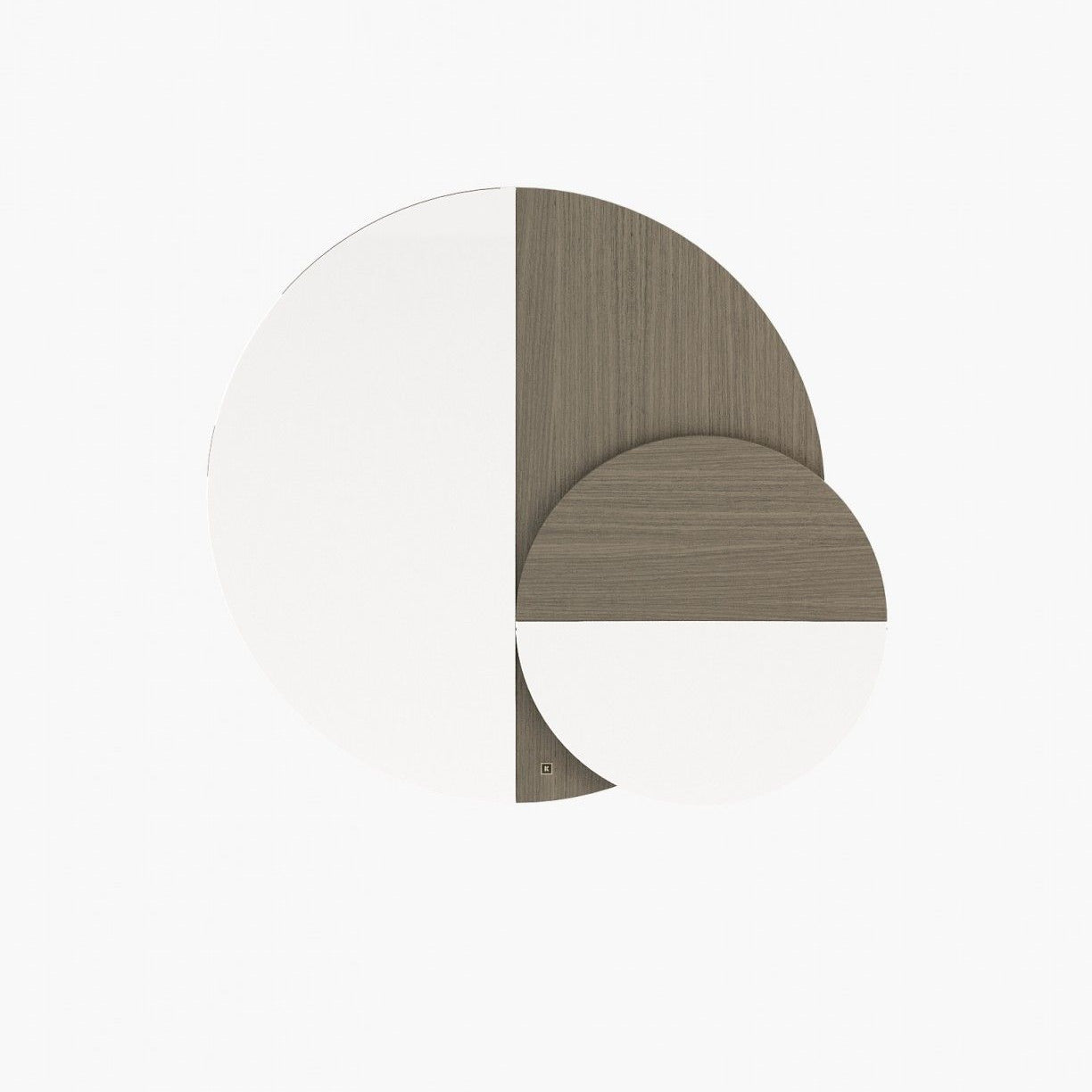 Laskasas SCILLY Mirror Aged Oak Veneer Matte - Araco Interiors