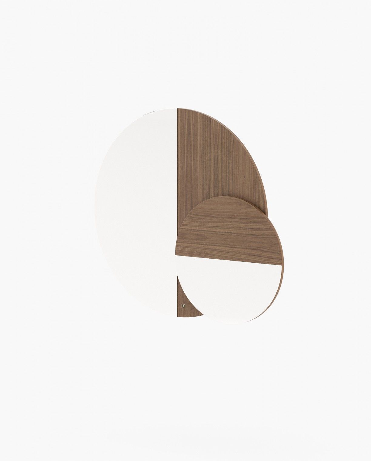 Laskasas SCILLY Mirror Walnut Veneer Matte - Araco Interiors