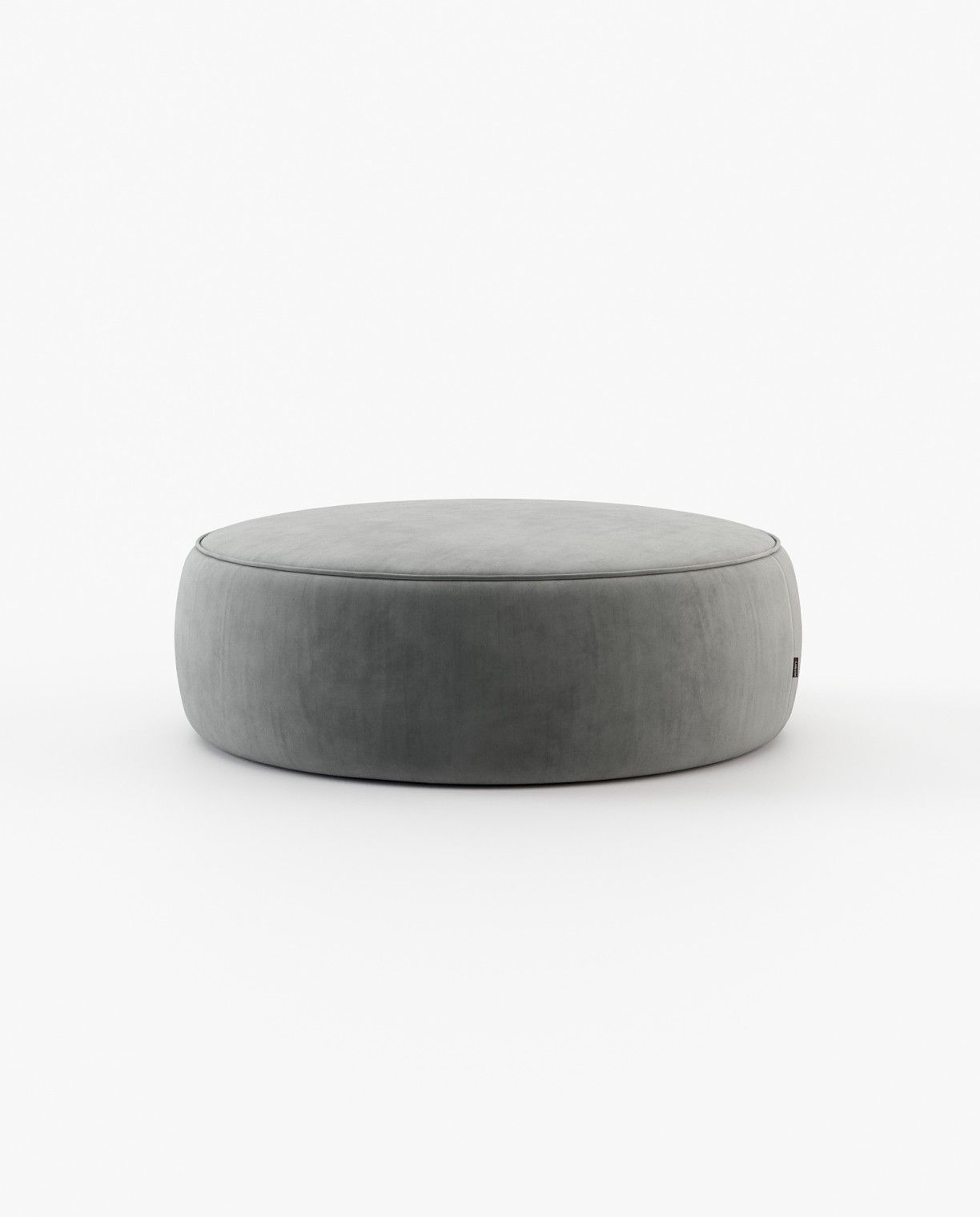 Laskasas SEBASTIAN Footstool & Pouf Vienna Anthracite - Araco Interiors