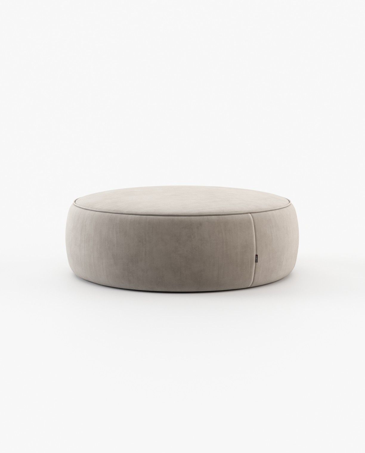 Laskasas SEBASTIAN Footstool & Pouf Vienna Khaki - Araco Interiors