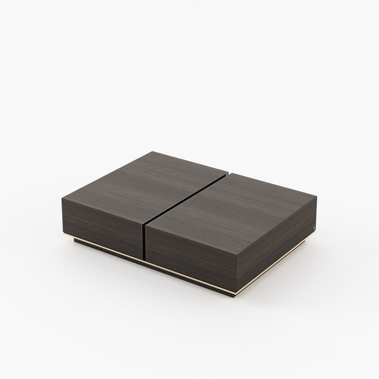 Laskasas SILA Coffee Table Aged Oak Veneer Matte - Araco Interiors