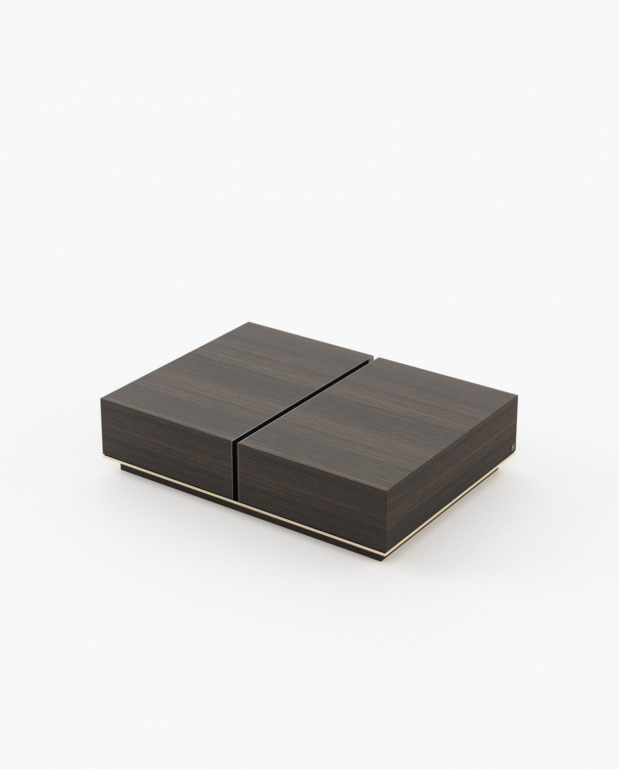 Laskasas SILA Coffee Table Aged Oak Veneer Matte - Araco Interiors