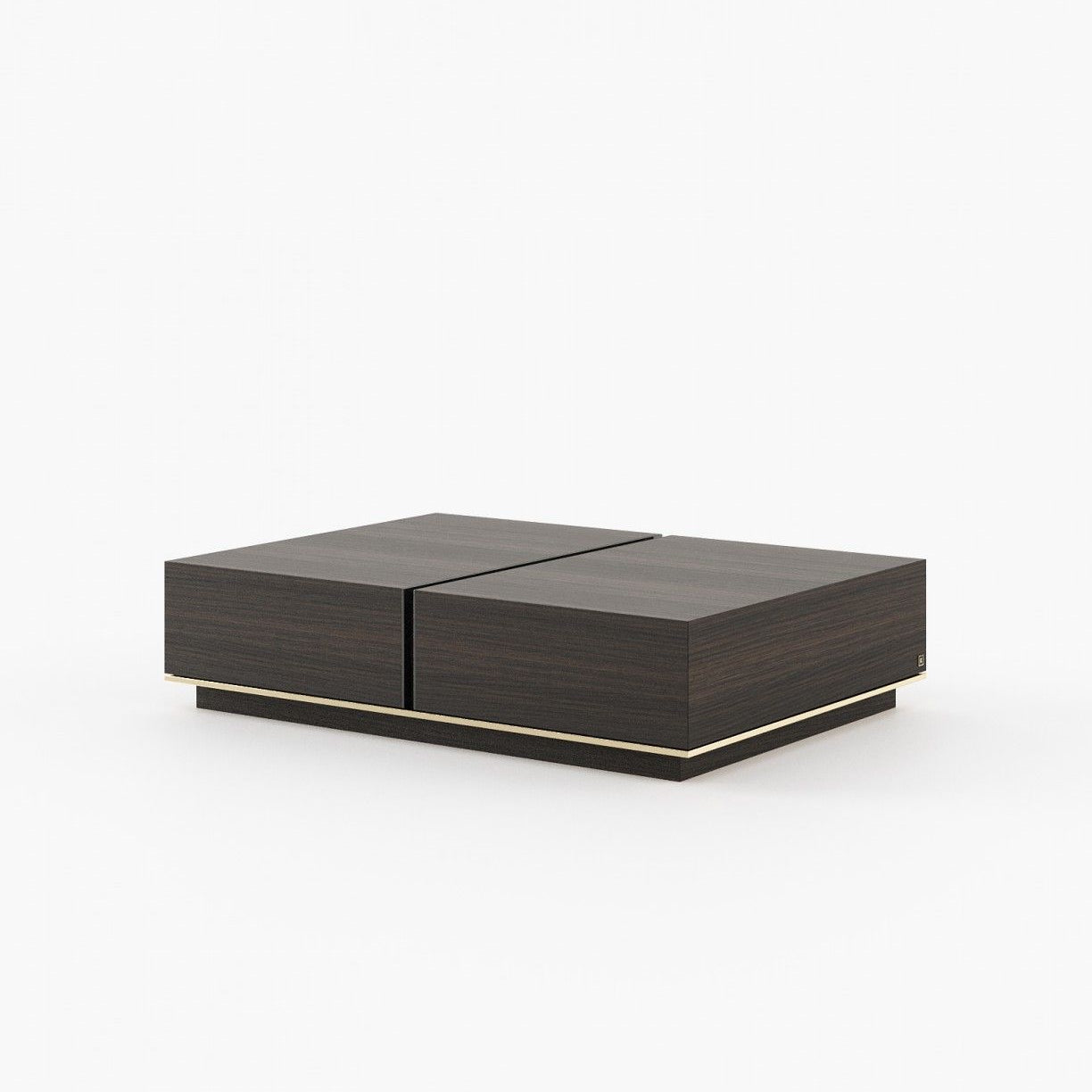 Laskasas SILA Coffee Table Aged Oak Veneer Matte - Araco Interiors