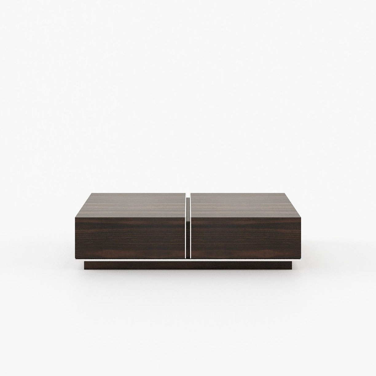 Laskasas SILA Coffee Table Smoked Eucalyptus Veneer Matte - Araco Interiors