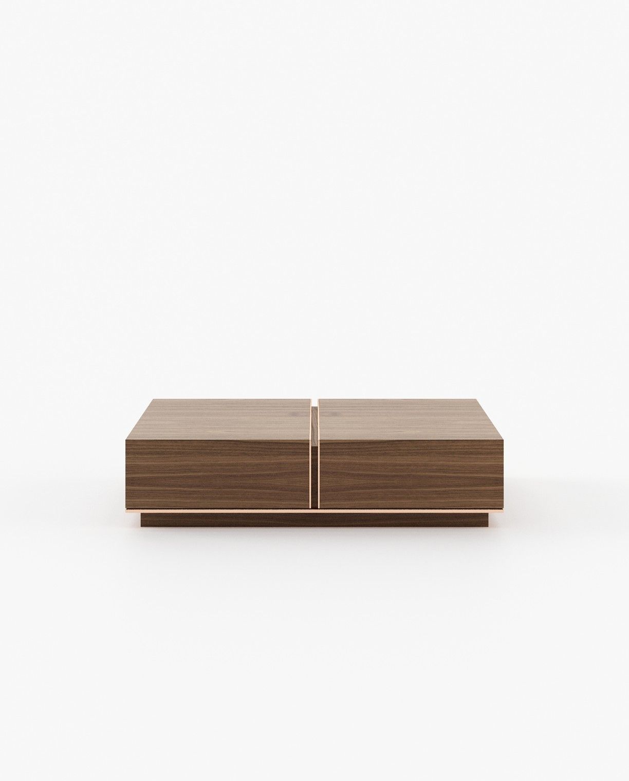 Laskasas SILA Coffee Table Walnut Veneer Matte - Araco Interiors